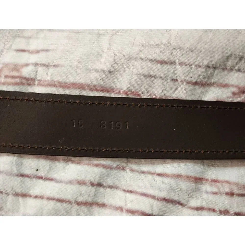Prada‎ Fish Buckle Belt Size 32